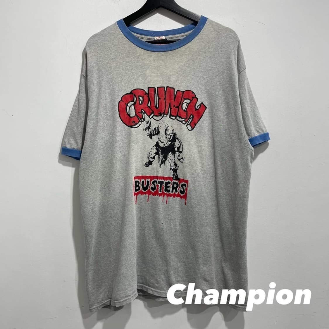 챔피온 올드스쿨 빅프린팅 반팔티 상품이미지1