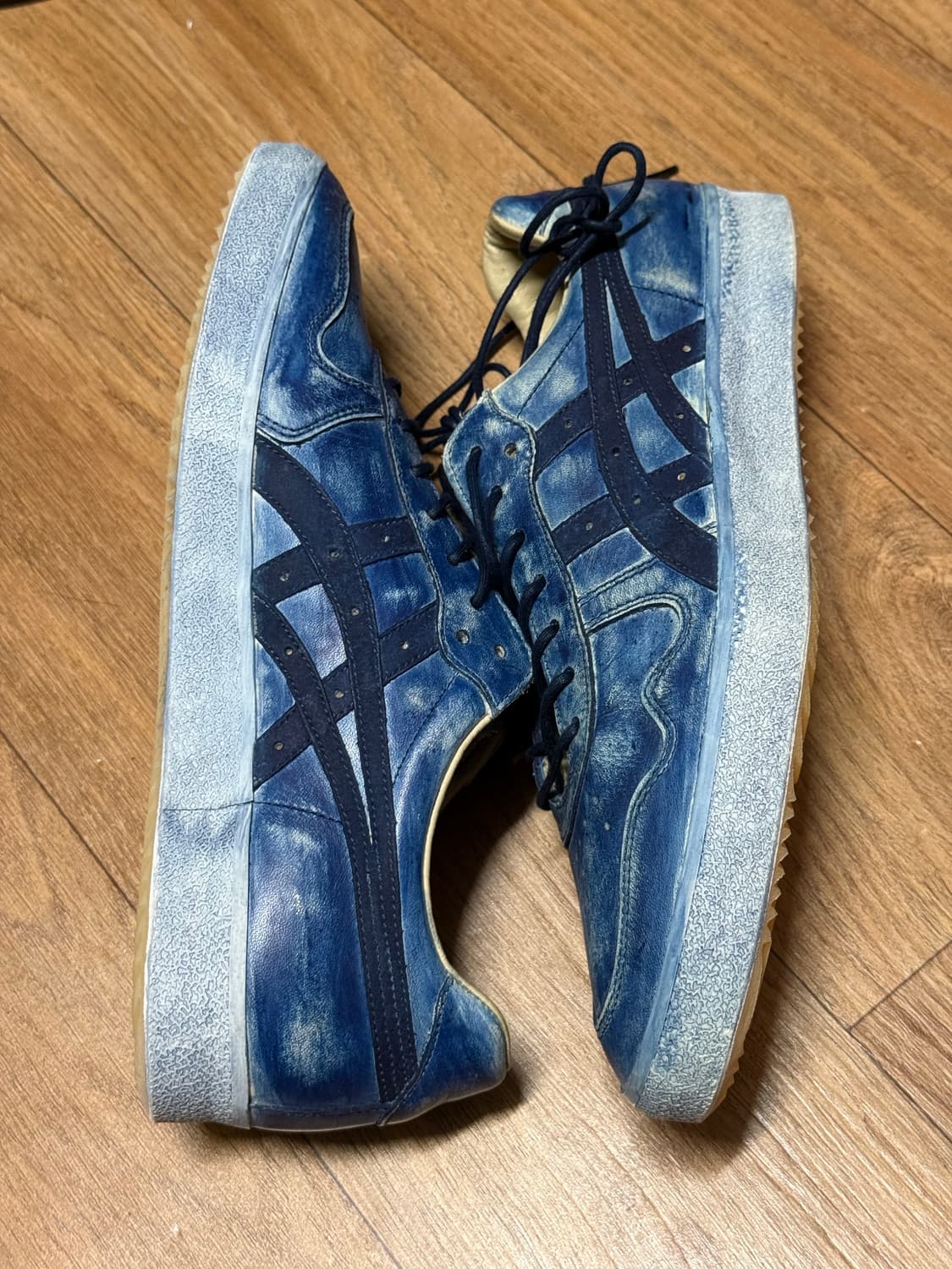 [255] 오니츠카 타이거 니폰 메이드 파브레 인디고블루 상품이미지5