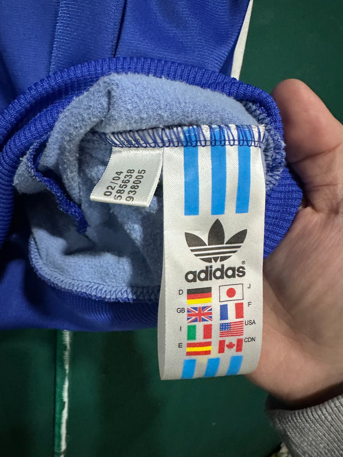 아디다스 희귀져지 usa 트랙탑져지 110 상품이미지6