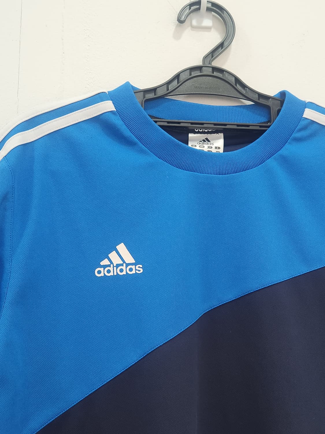 [M] 아디다스 climacool 기능성 반팔 티셔츠 블루/네이비 상품이미지3