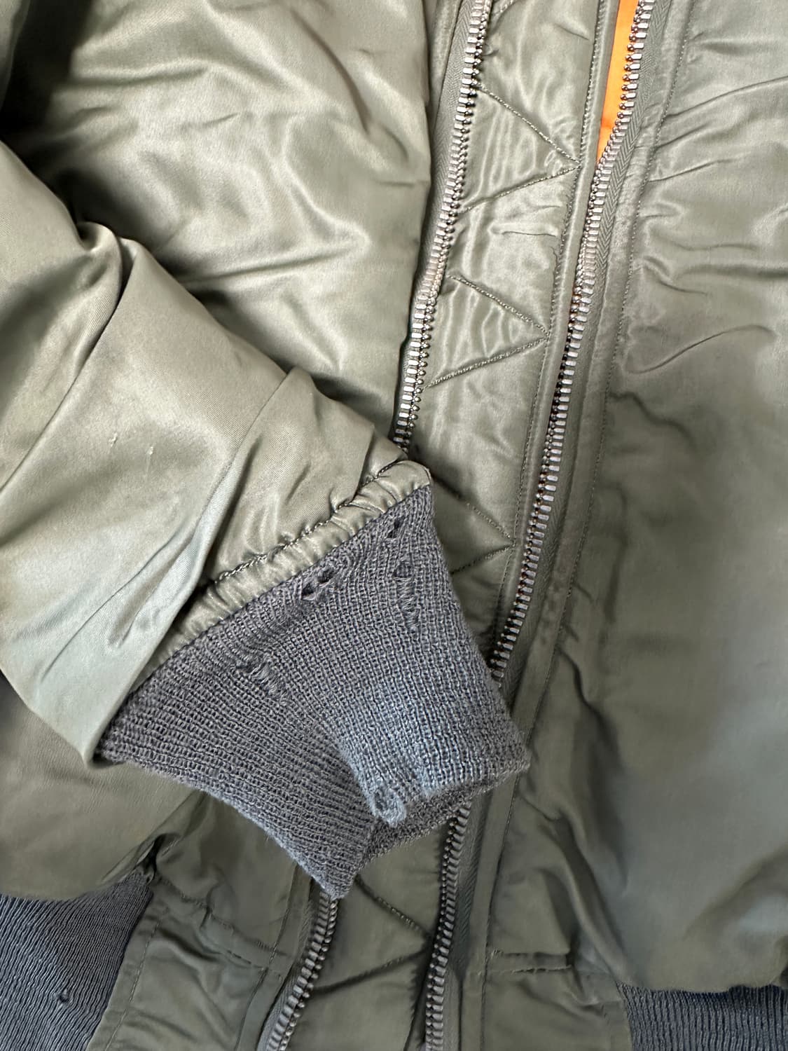 OG 60's MA-1 8279D 크라운 상품이미지8