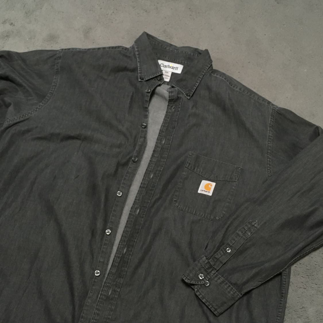 칼하트 데님 남방 셔츠 상품이미지2
