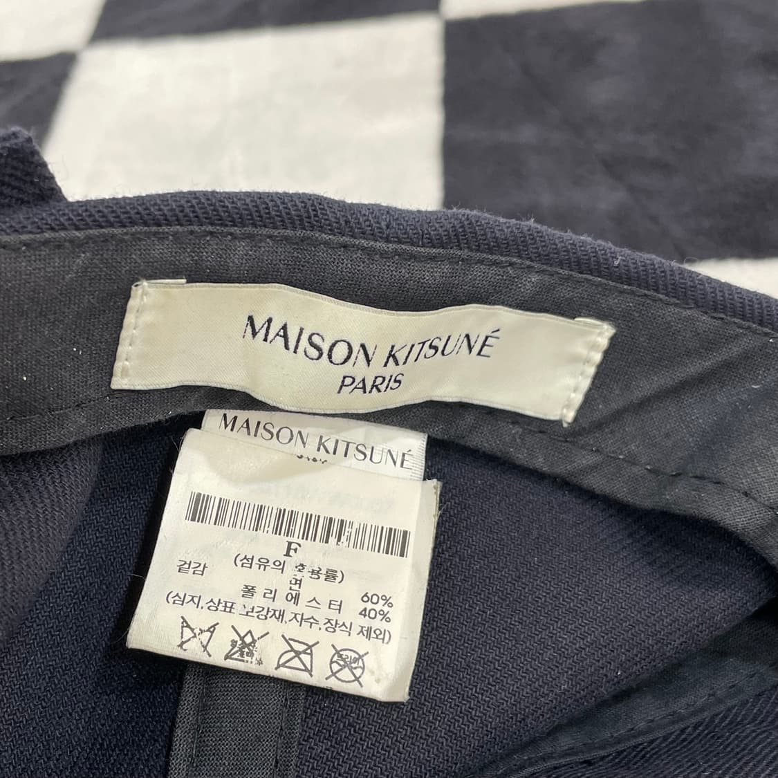 메종키츠네 라지 폭스 헤드 볼캡 상품이미지7