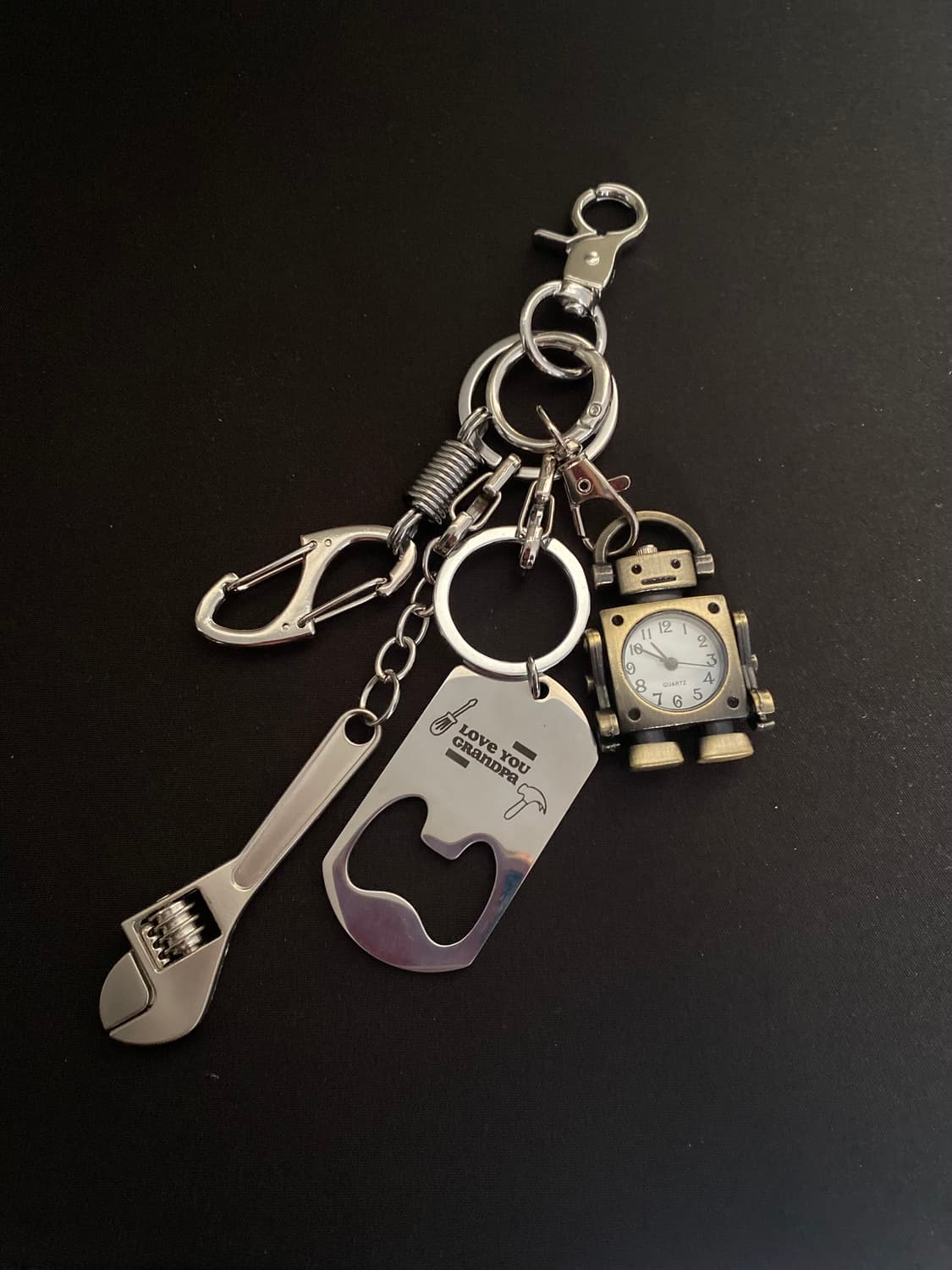 로봇 시계 2way 키링 상품이미지3