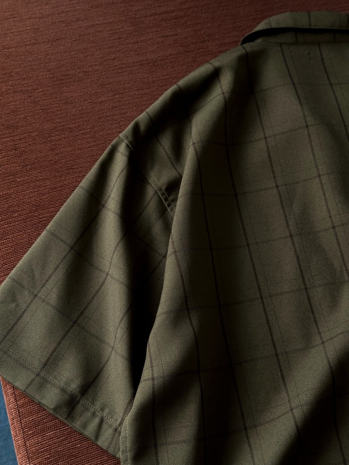 Zip design check P/O top 상품이미지5