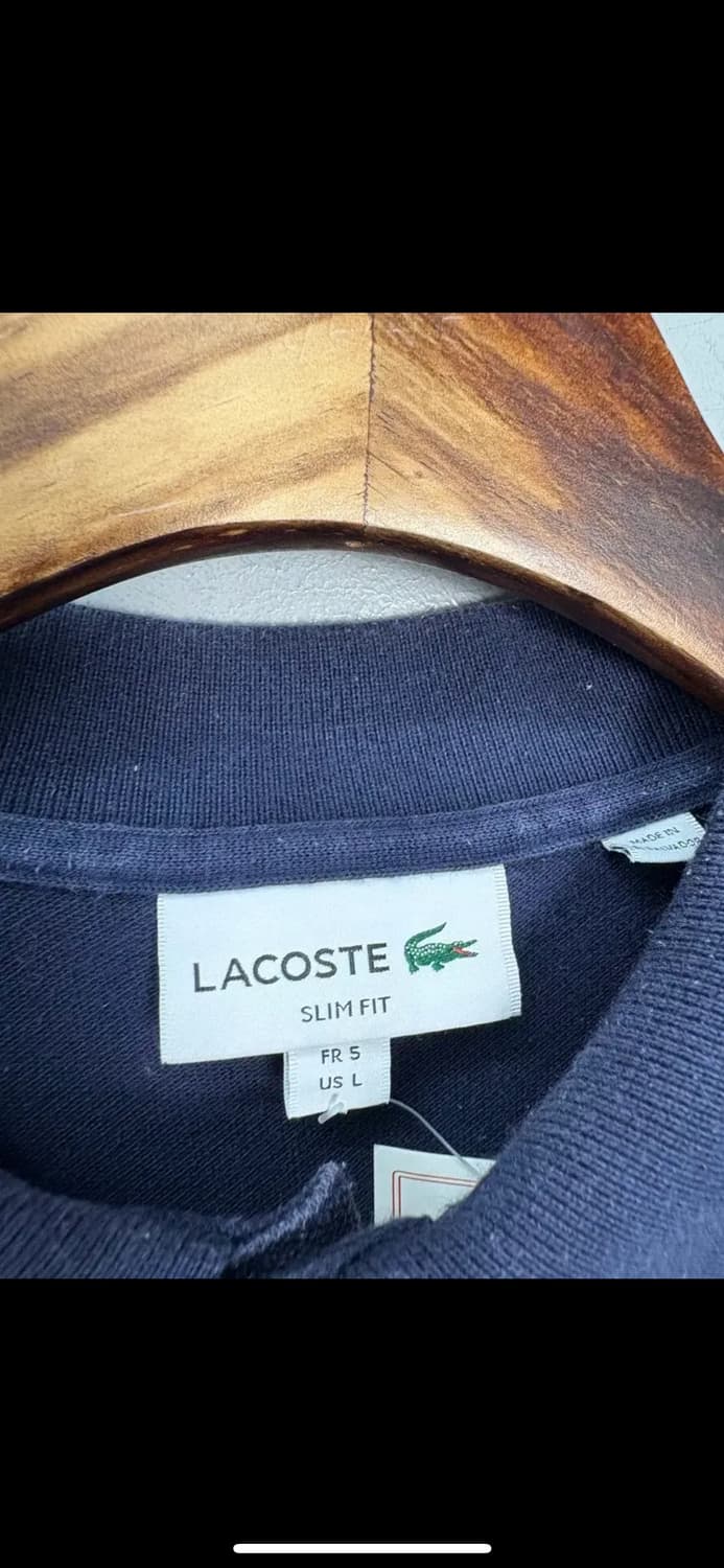 라코스테 자수 패치로고 PK카라넥티 H1635 상품이미지5