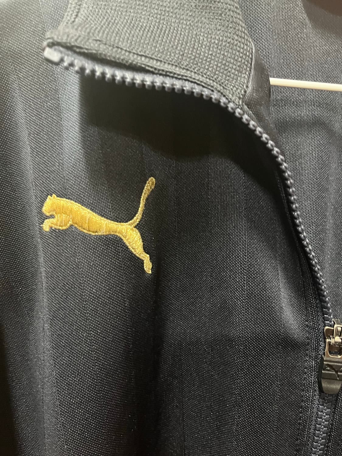 푸마 블랙 골드 트랙탑 져지 L 상품이미지5