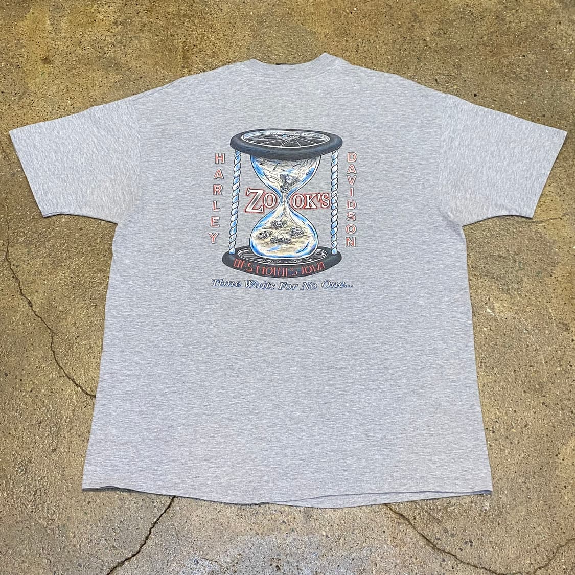 90s Made in USA 빈티지 할리데이비슨 빅로고 반팔티 상품이미지6