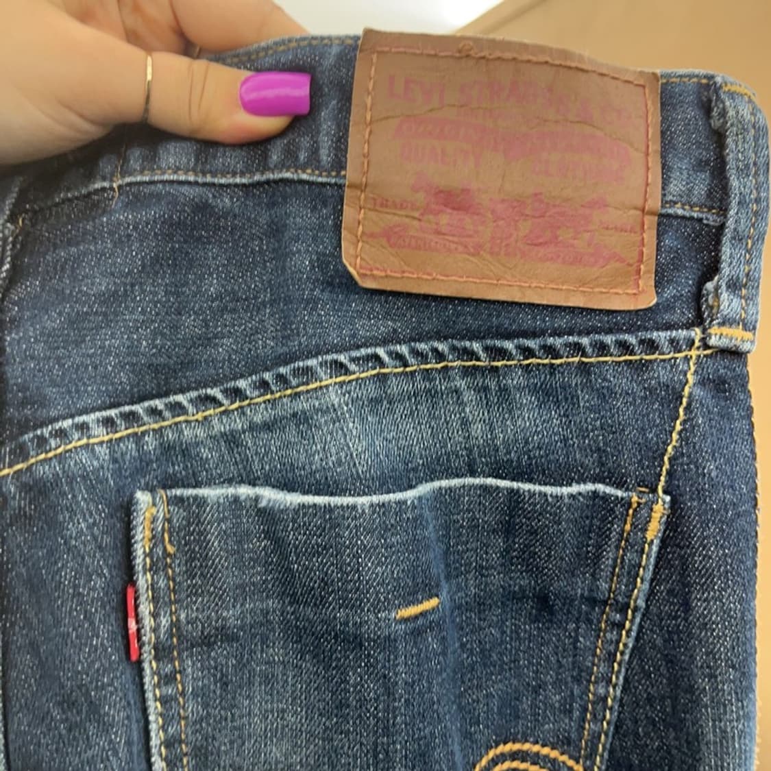 리바이스 슬림 스트레이트핏 데님 팬츠 32인치 C06955 상품이미지5