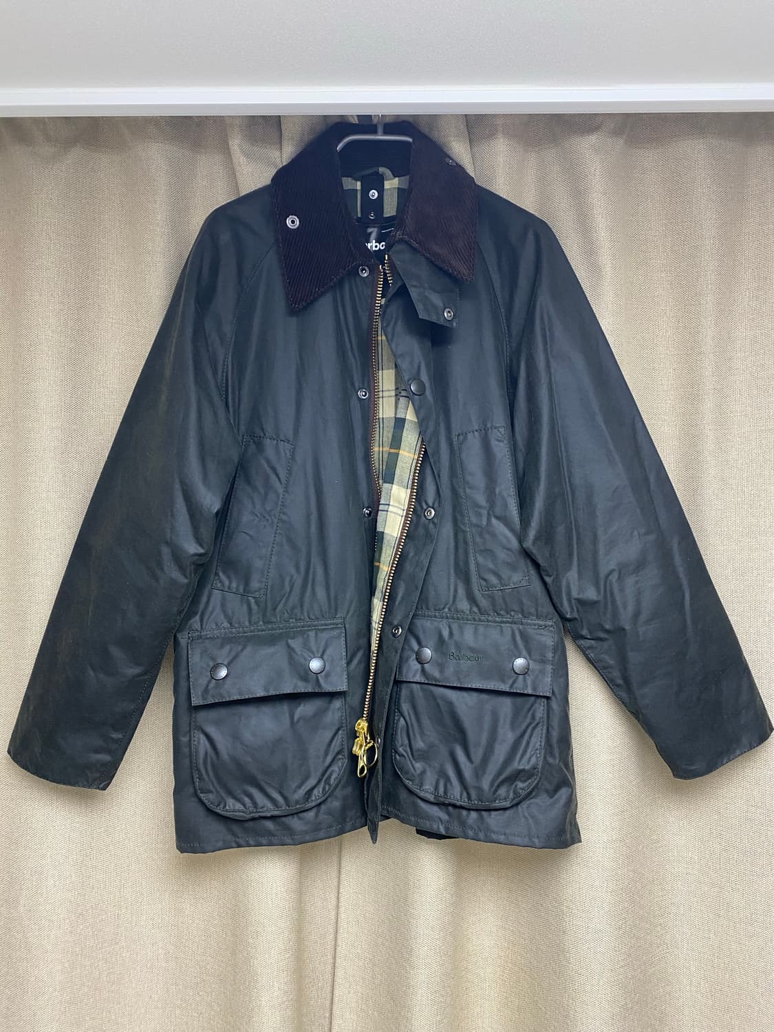 [36] 바버 비데일 왁스자켓 세이지 상품이미지1