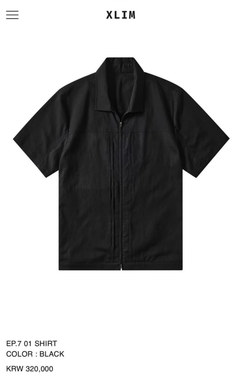 Xlim ep7 01 shirt 상품이미지1