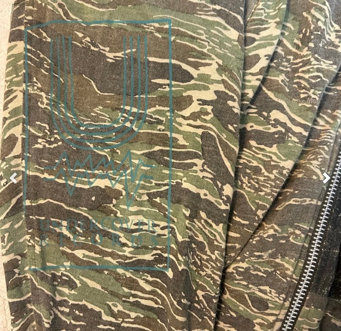 언더커버 06ss 카모 봄버 자켓 상품이미지4