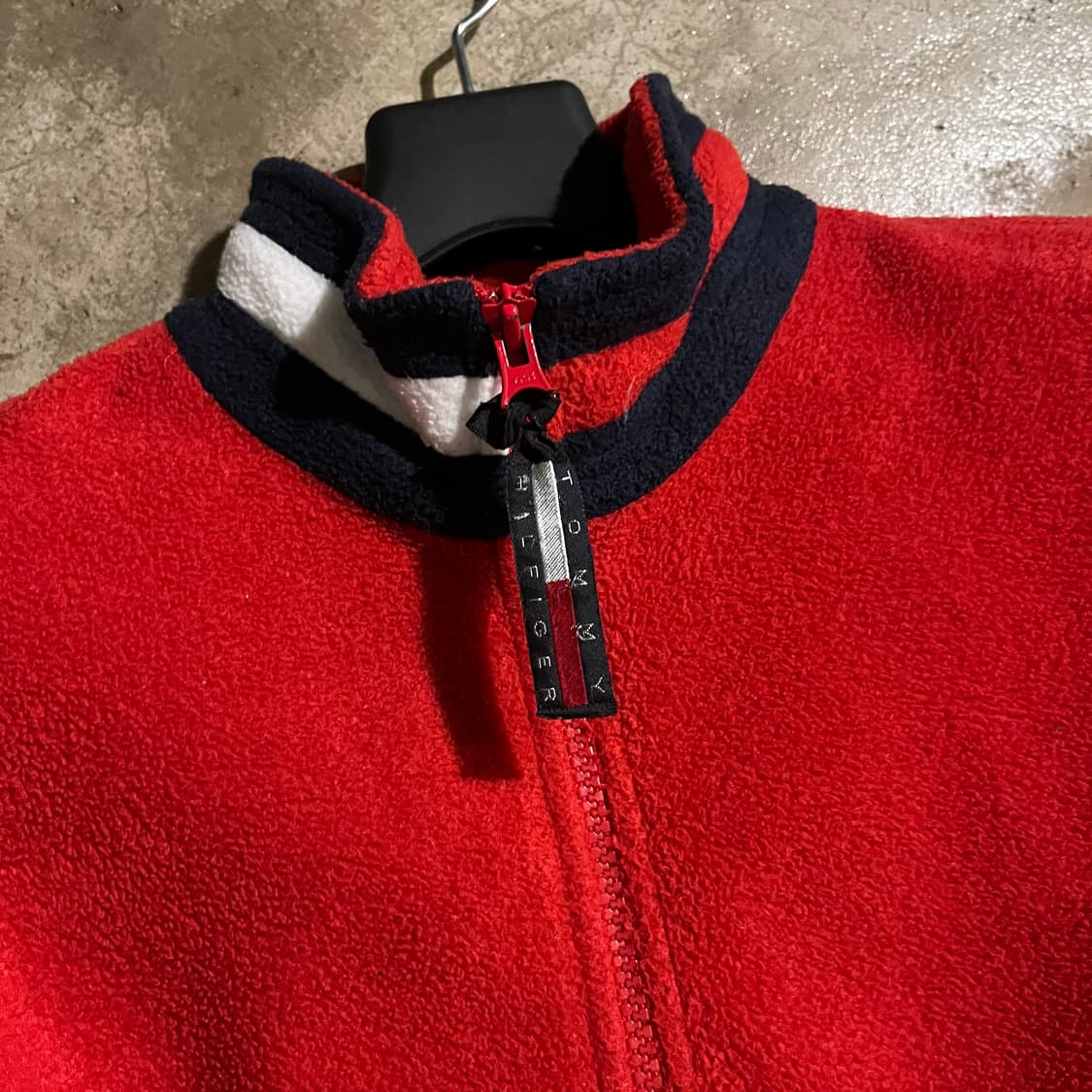 타미힐피거 크롭 반집업 플리스 상품이미지6