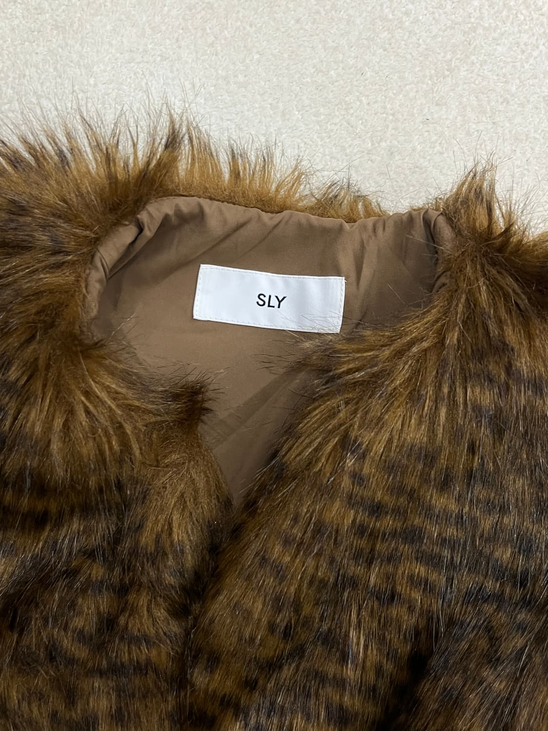 SLY 레오파드 퍼 자켓  상품이미지8