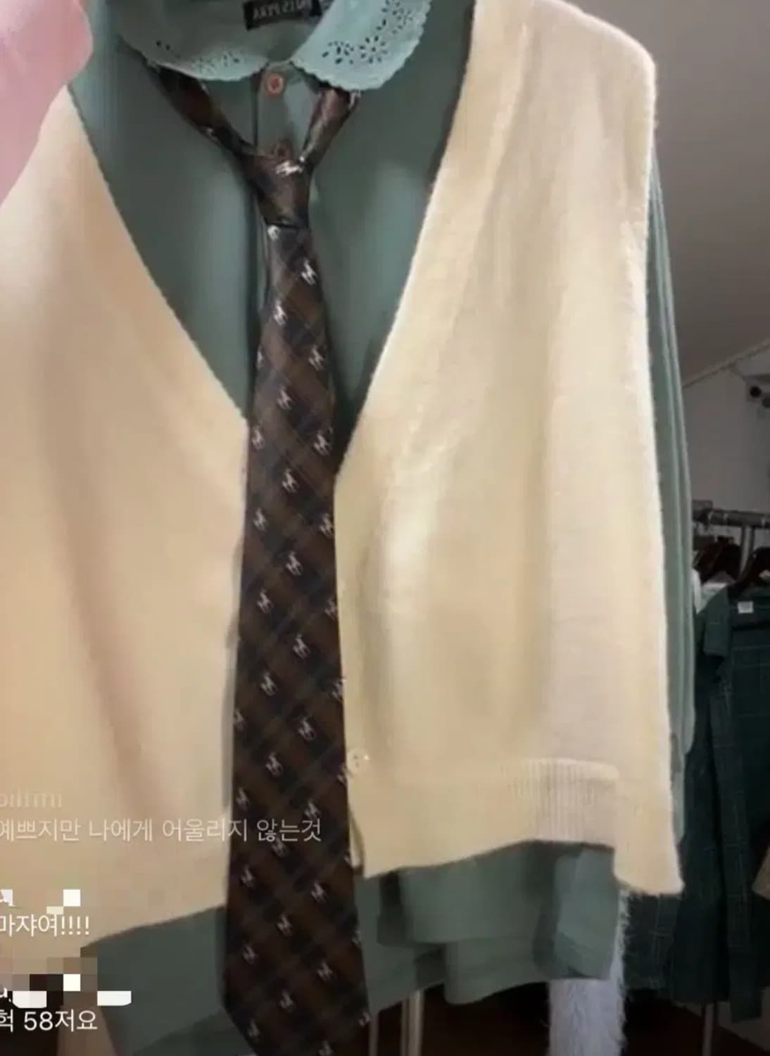 오늘만 삼만원 !!! 푸리밥빈티지 코디세트 코디셋 교복코디 모리걸 하구미 상품이미지3