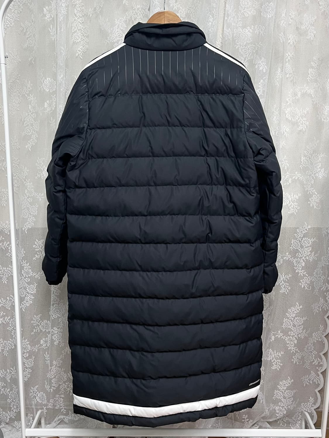 M) 아디다스 덕다운 롱패딩 블랙 상품이미지2