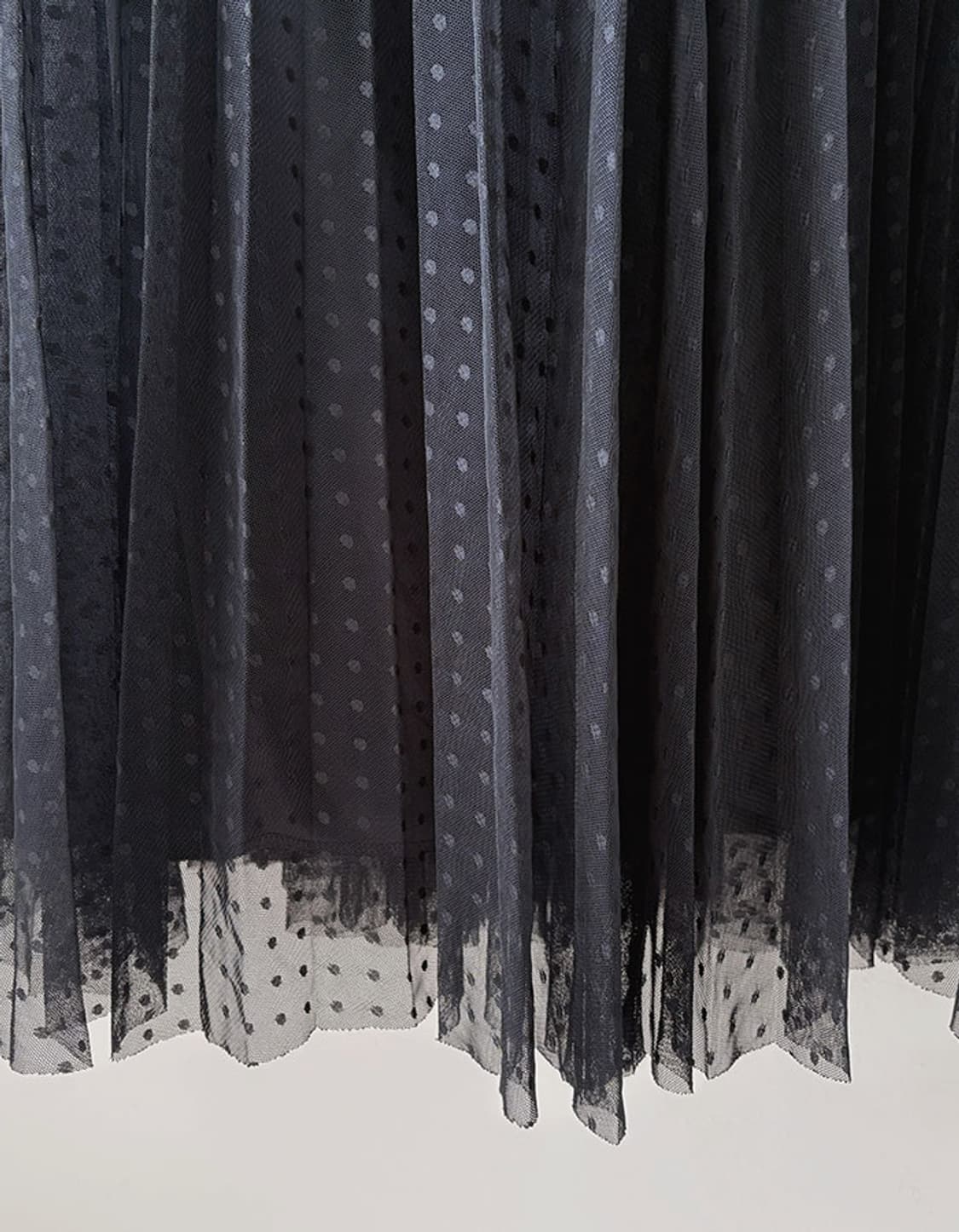 mesh dot long skirt 상품이미지3