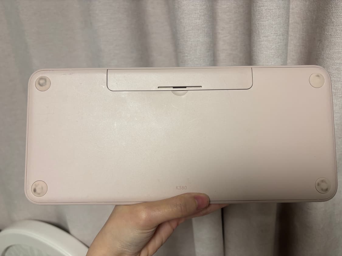 로지텍 k380 블루투스 키보드 핑크 상품이미지3