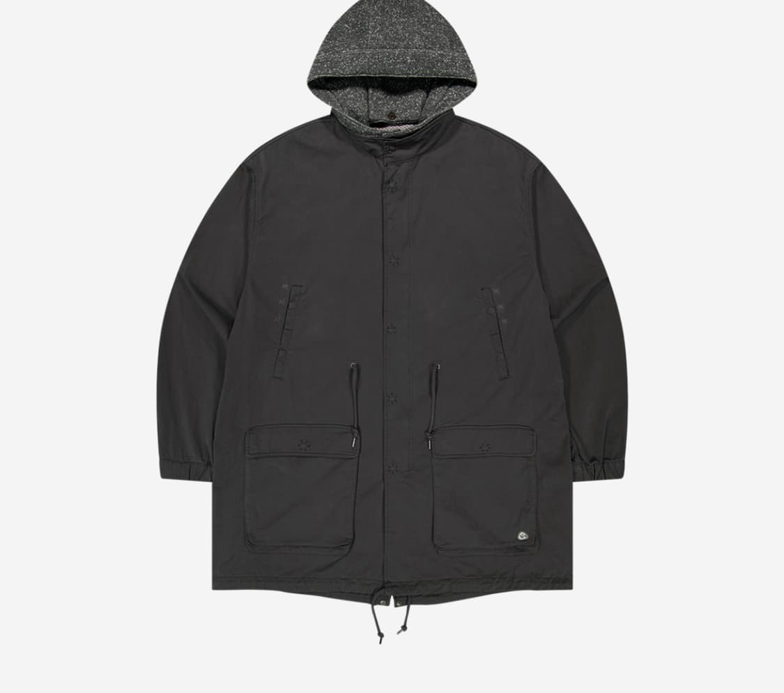 코이세이오 밀리터리 자켓 야상 차콜 상품이미지1