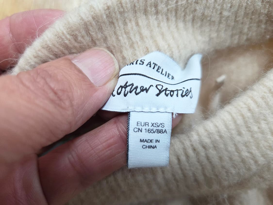 앤아더스토리즈(& Other Stories) 알파카 울 버블니트 55-6 상품이미지6