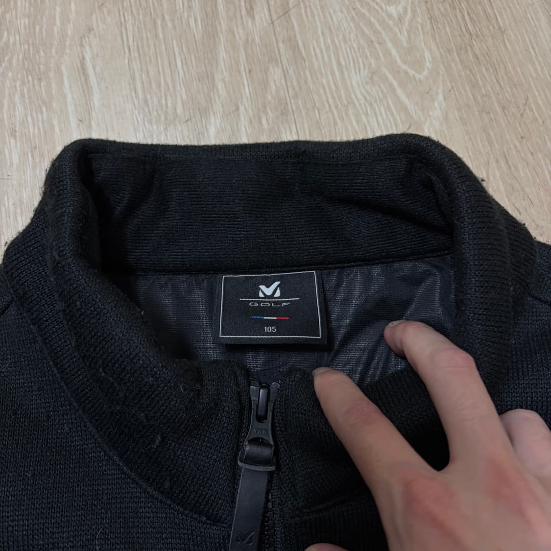 밀레 골프 남성 방풍 후리스 자켓 XL/105  상품이미지5