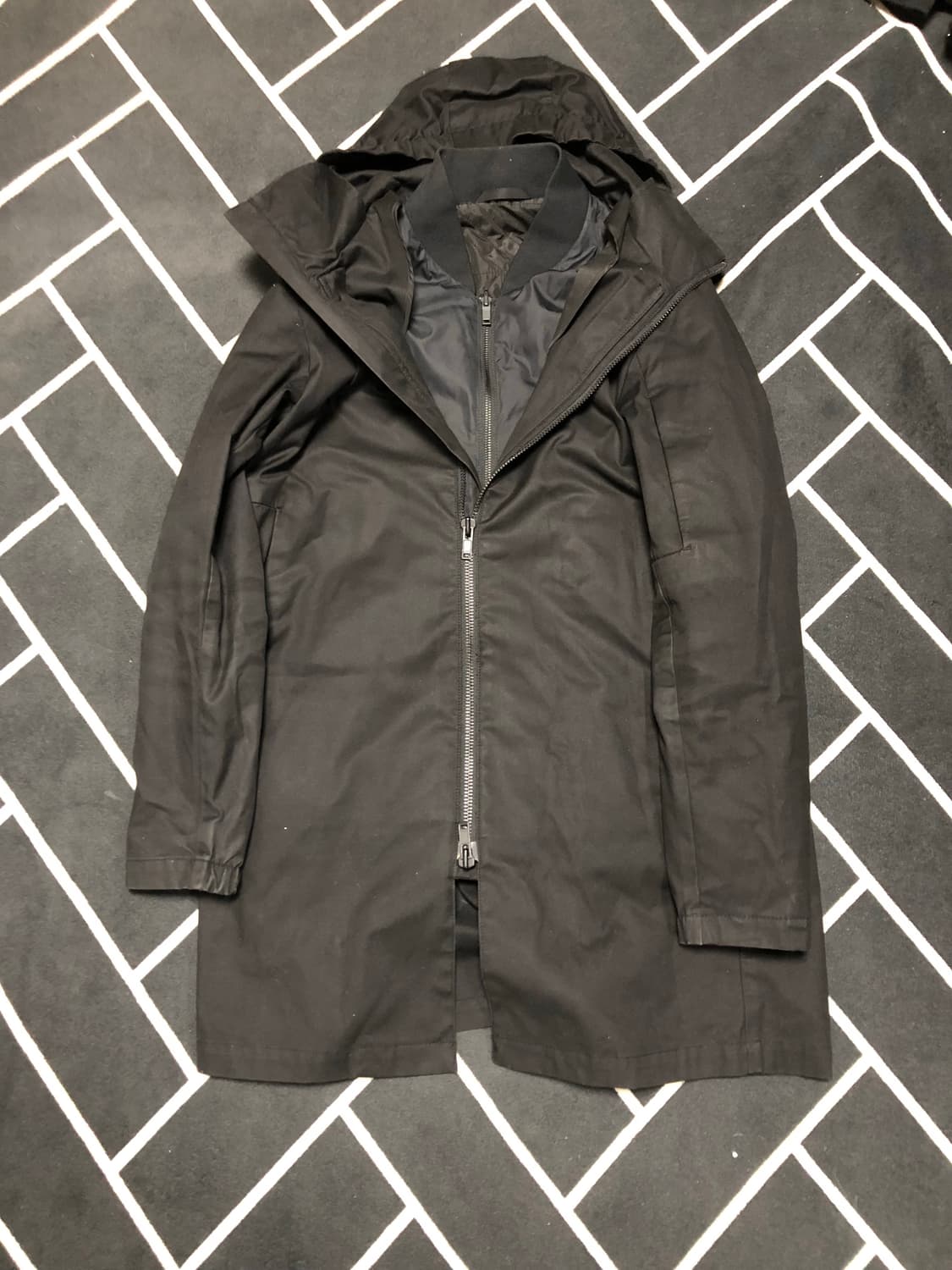 띠어리 2in1 야상트렌치 코트 / 몽클레어 솔리드 타임 시스템 우영미 상품이미지8