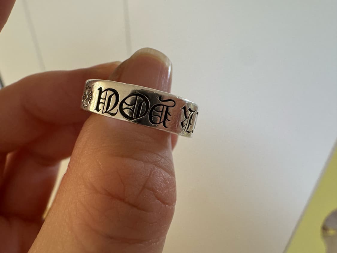 정품 크롬하츠 퍽유링(6mm) 신세계 본점 구매 상품이미지6