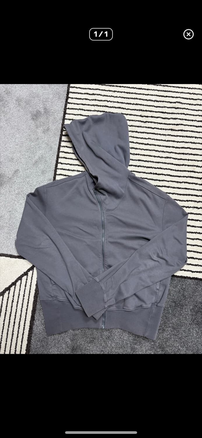 EE 누마레 커브드 후드집업 차콜 xl 상품이미지2