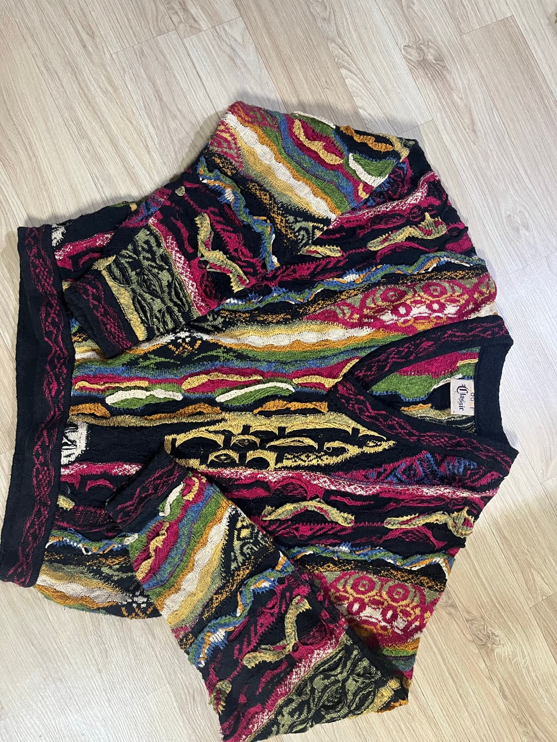 쿠지 스타일 니트105 상품이미지1