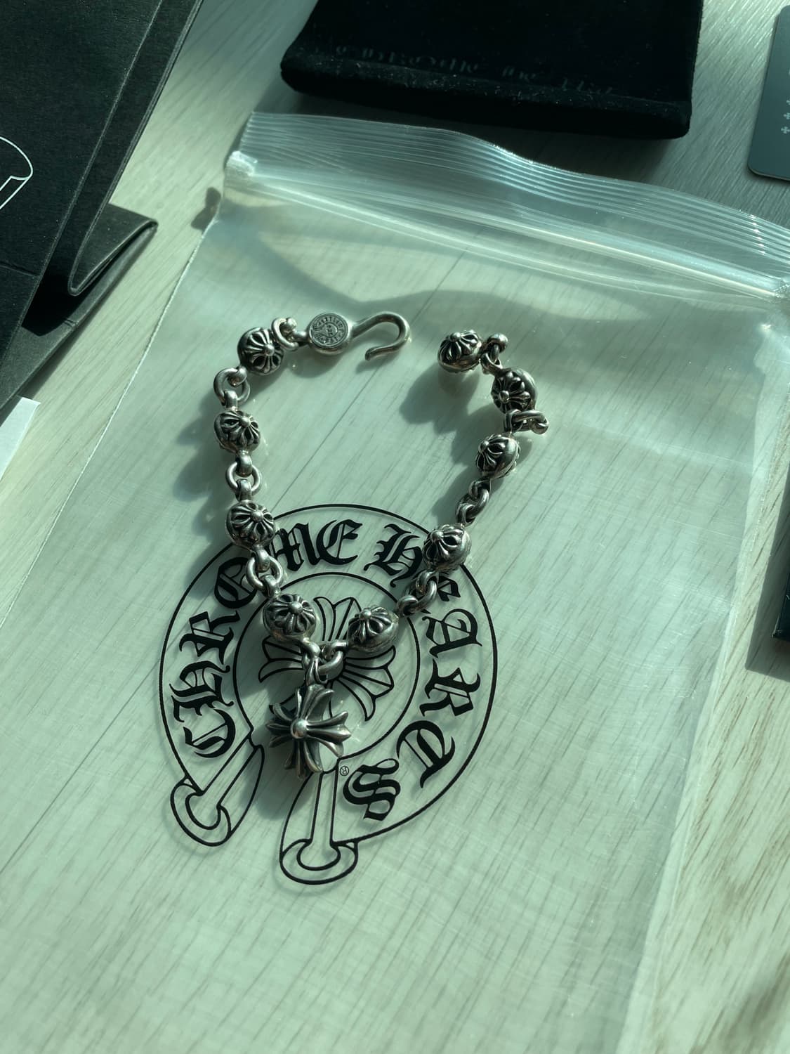 크롬하츠 크로스볼+플러스참 팔찌 상품이미지2