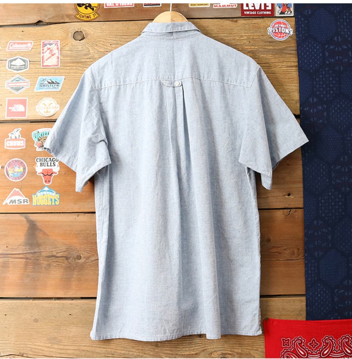 일본판 80s levis 리바이스 코튼100% 빈티지 셔츠 1986년 산 상품이미지5
