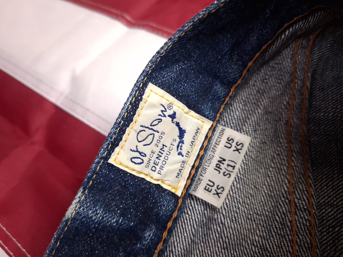 오리지날 오어슬로우 107 셀비지 데님진 상품이미지4