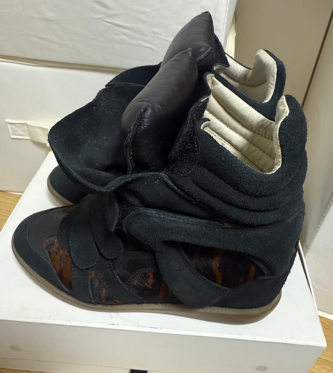 이자벨마랑 베켓 스니커즈 레오파드 호피 상품이미지3