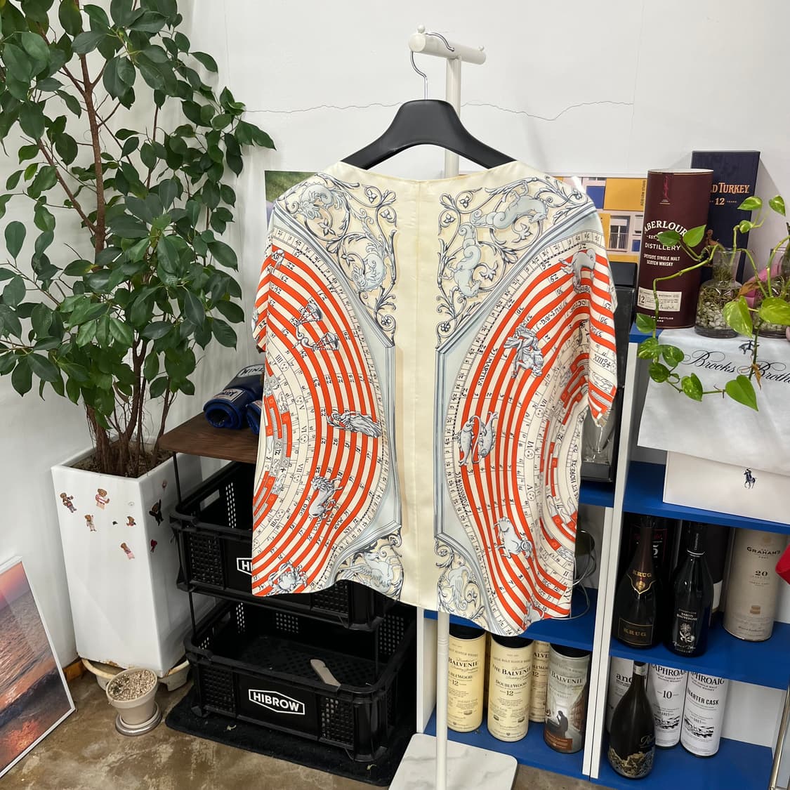 에르메스 실크 블라우스 36 상품이미지4