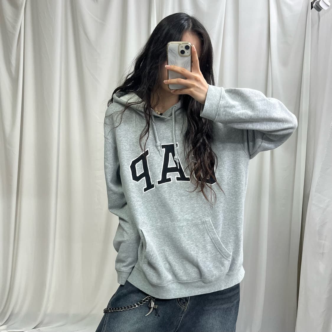 GAP gray hoody 상품이미지2