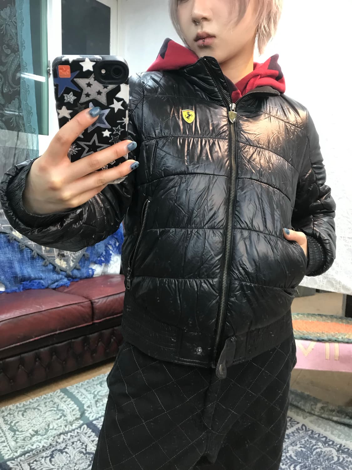 퓨마 페라리 여성 경량패딩 자켓  상품이미지1