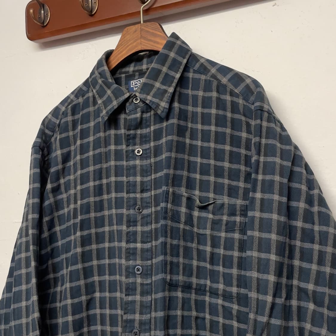 폴로 랄프로렌 로웰 스포츠 그린체크 셔츠   상품이미지2