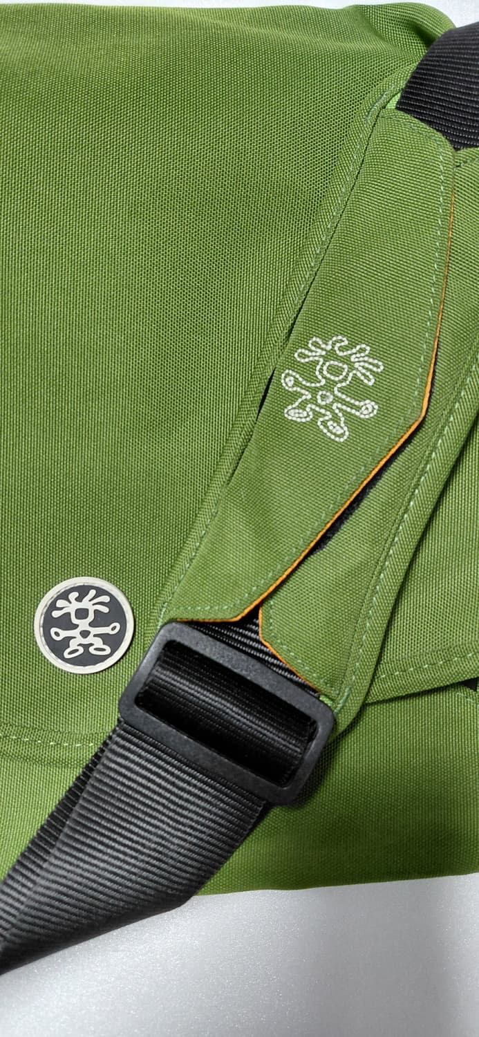 크럼플러 메신저백 그린 상품이미지7