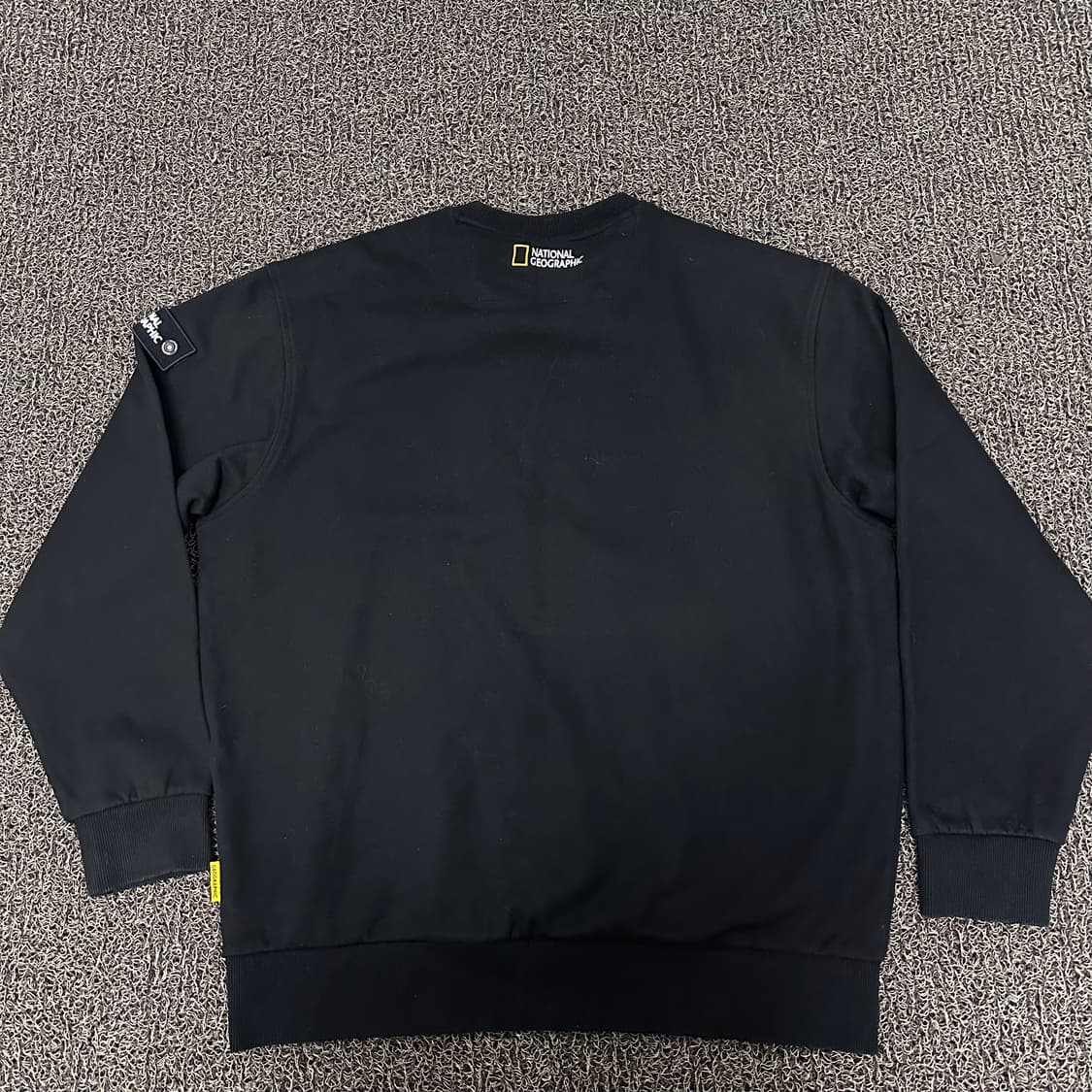 네셔널지오그래픽 맨투맨 블랙 XL 상품이미지5