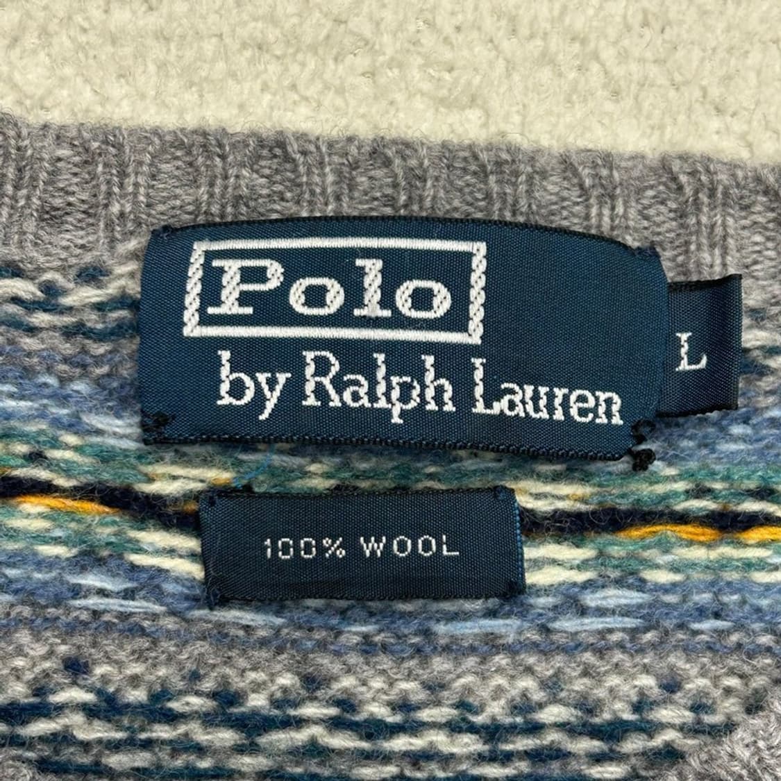 POLO BY RALPH LAUREN 노르딕 니트 L 상품이미지5