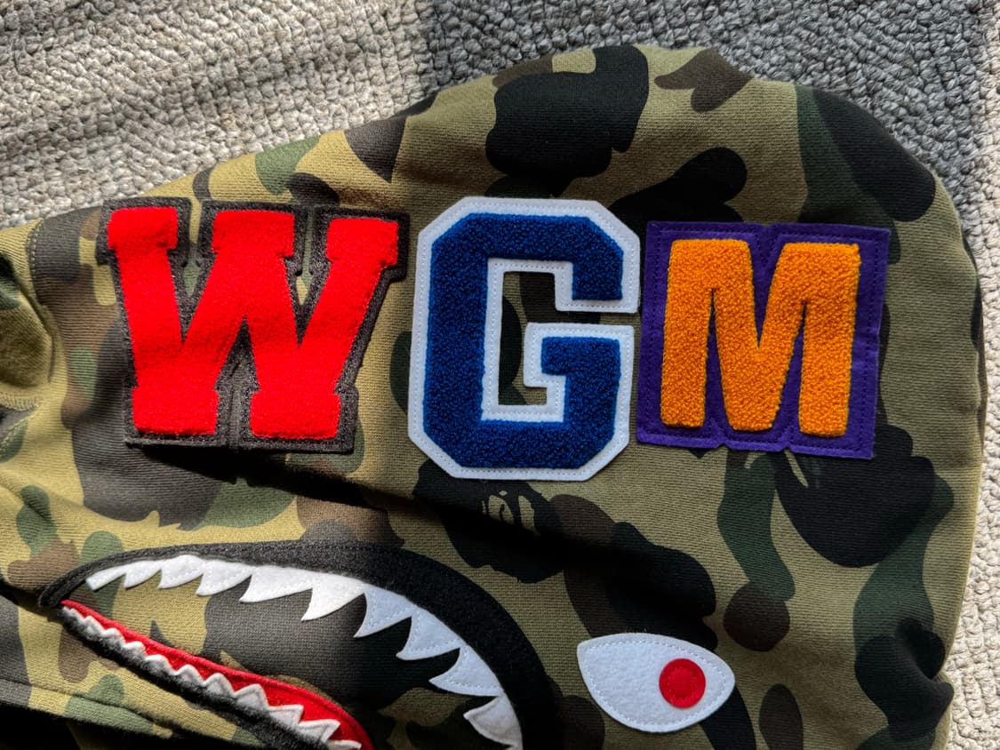 [크림구매] 베이프 카모 후드집업 상품이미지2