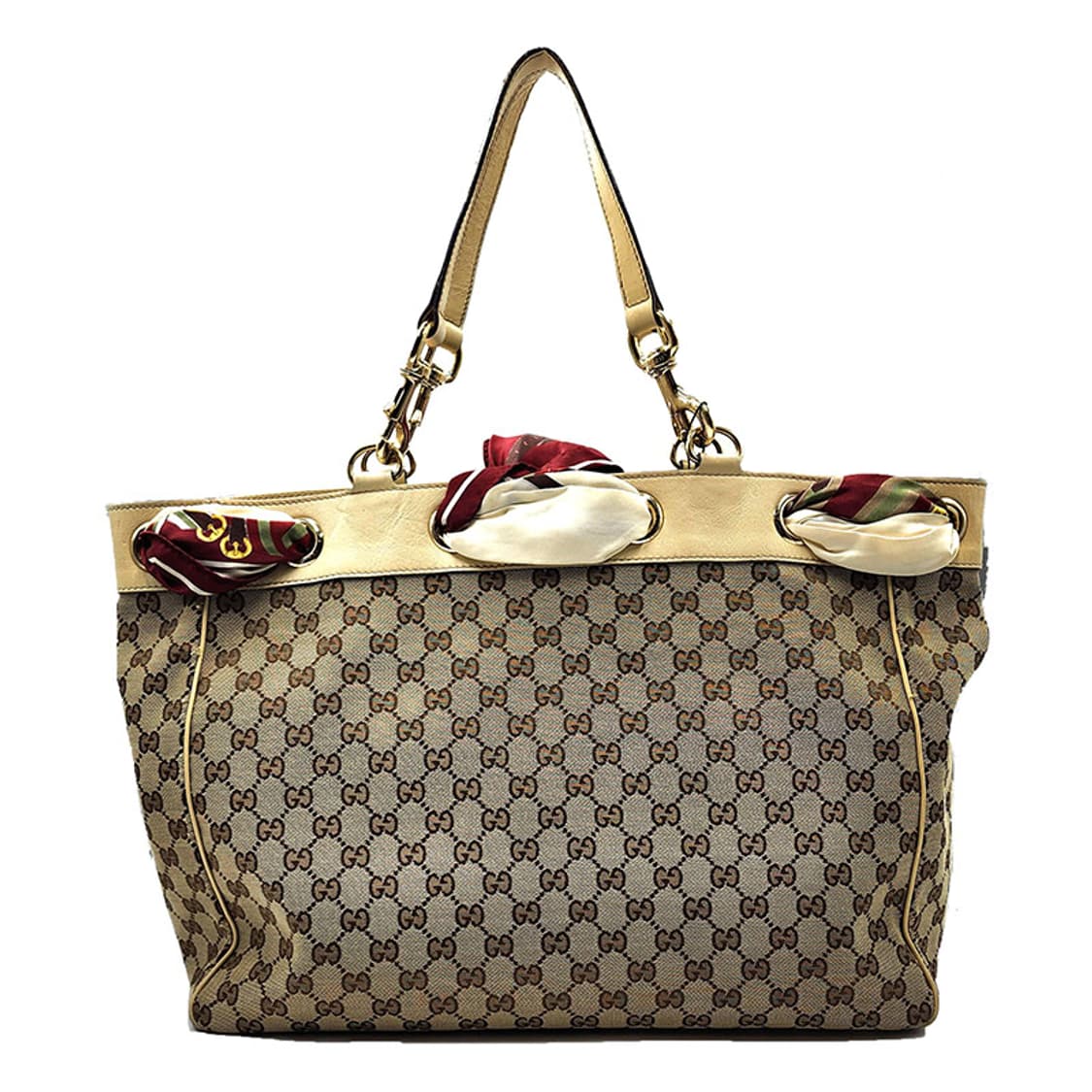 구찌 베이지 쟈가드 스카프 숄더백 153033 상품이미지2