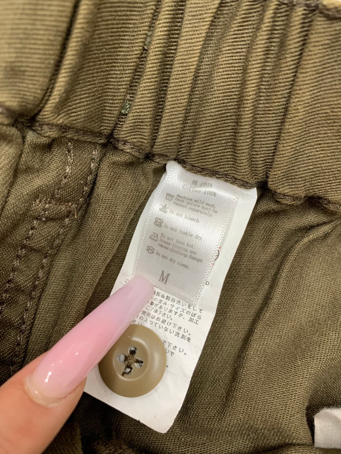 overall 카키브라운 카고벌룬팬츠 #695 상품이미지4