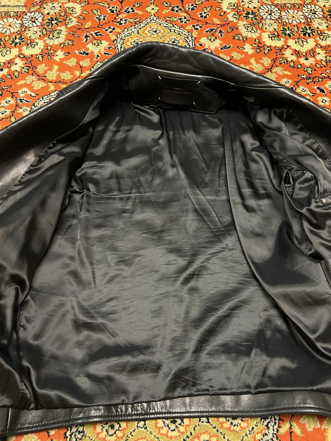 [M] 비바스튜디오 램스킨 테리 라이더 더블 라이더자켓 상품이미지6