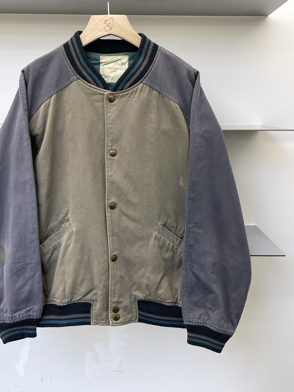 Ceronias Uomo 90s 브라이트 스타 바시티 자켓 상품이미지4