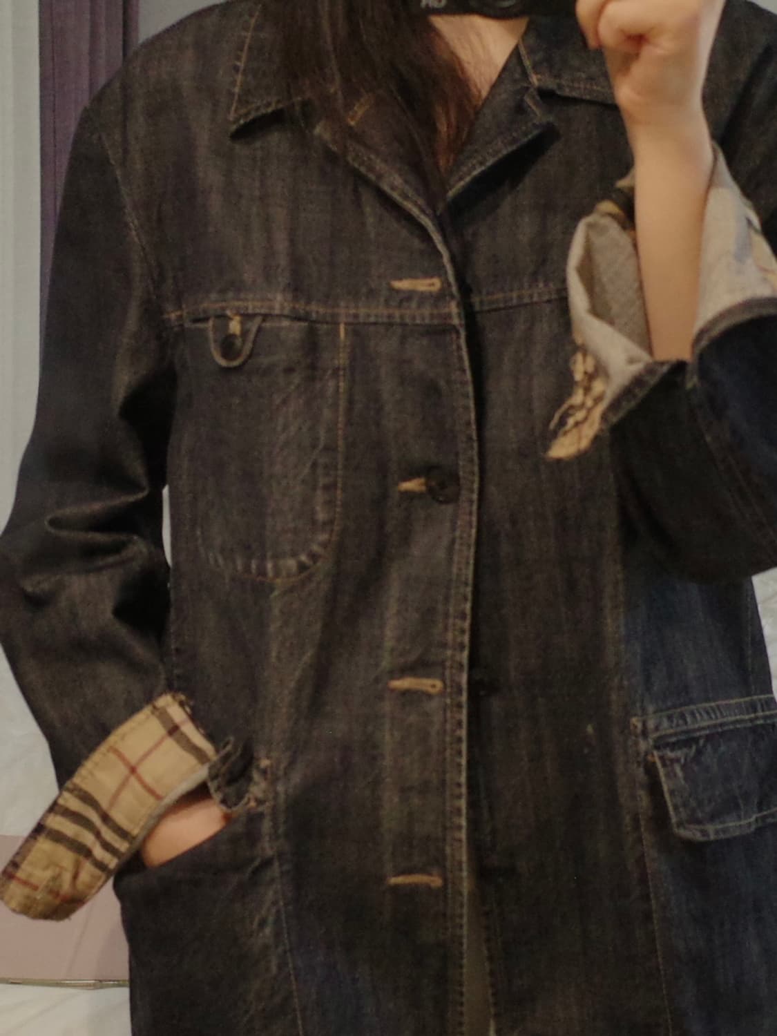 Burberry 데님 자켓 상품이미지5