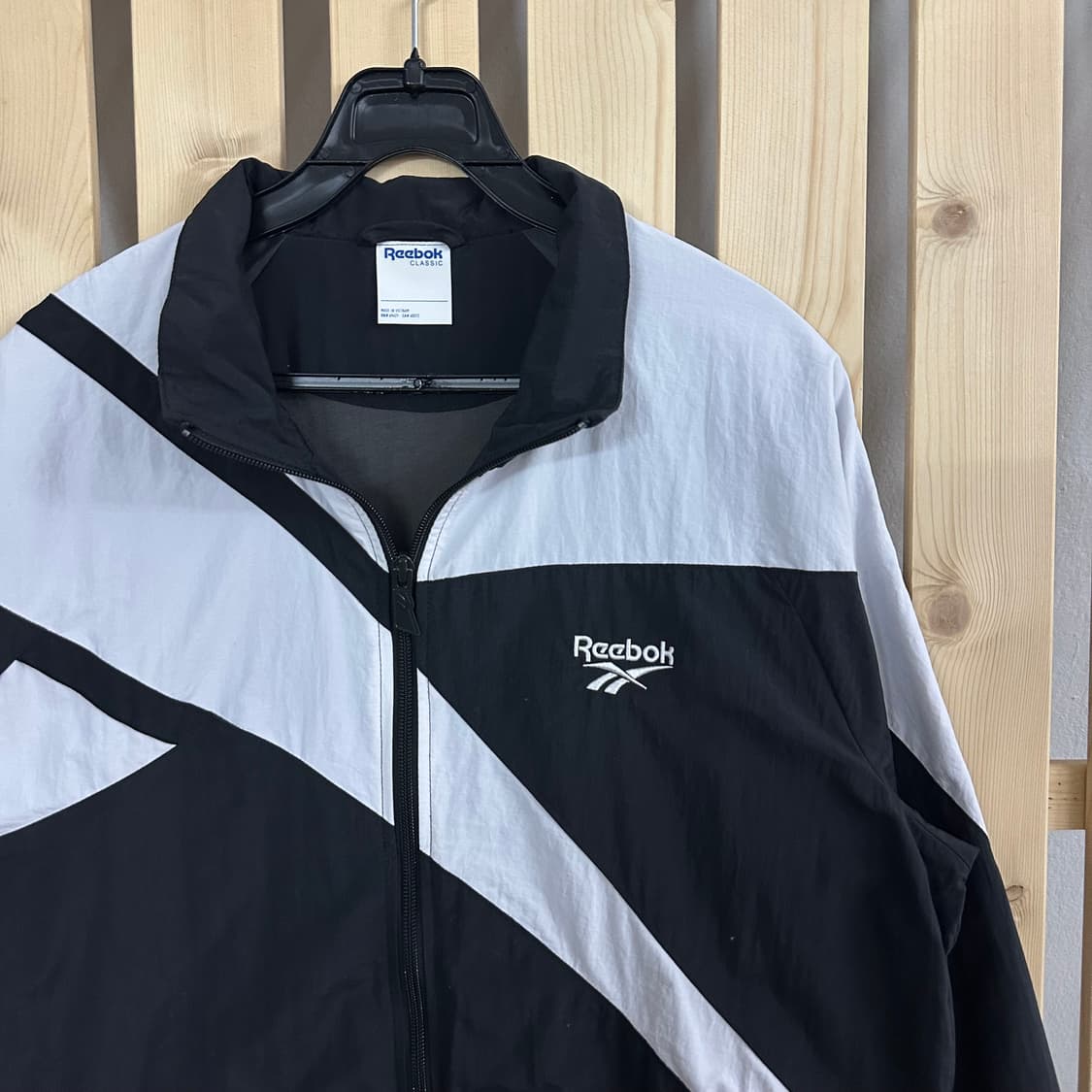 (XL) 리복 블랙 바람막이 자켓 상품이미지4