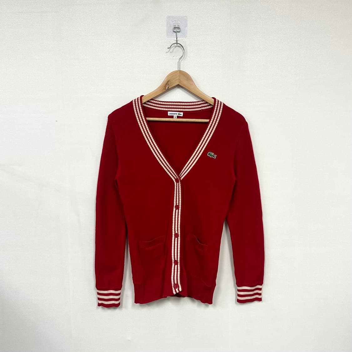 라코스테니트가디건M 상품이미지1