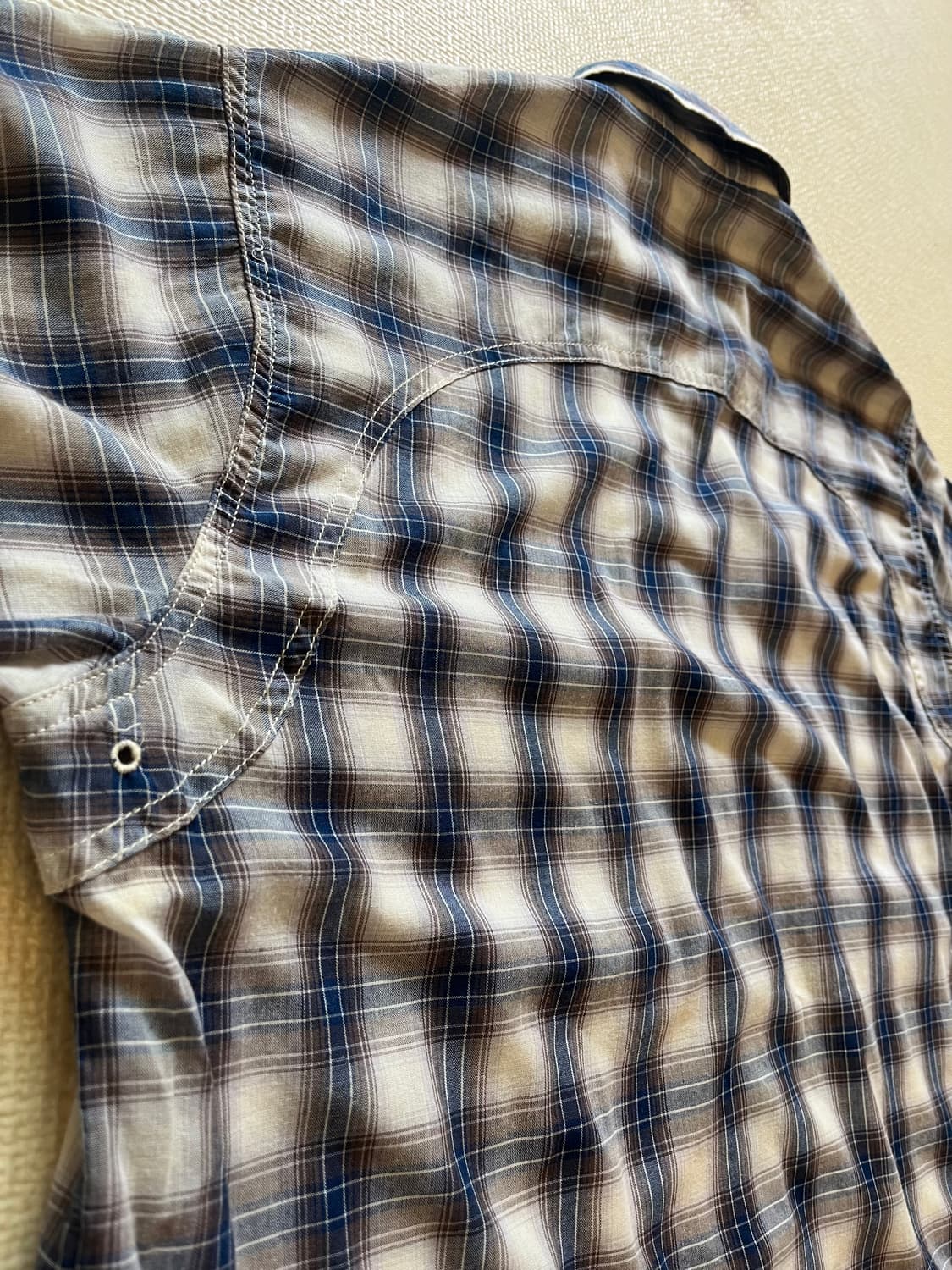 BEDWIN X WRANGLER PLAIDS SHIRTS 상품이미지3