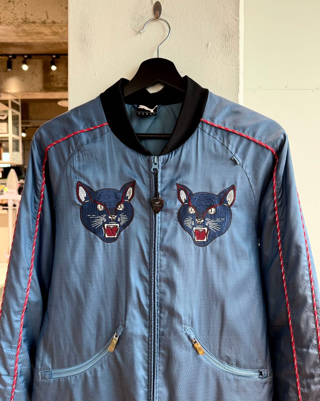 푸마 x 미하라 야스히로 블루 자수 수베니어 자켓  상품이미지3